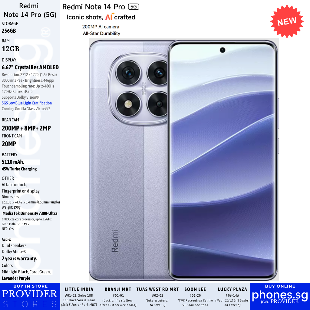 Redmi Note 14 本体 108MP AIカメラ Xiaomi Redmi Note 14 smartphone